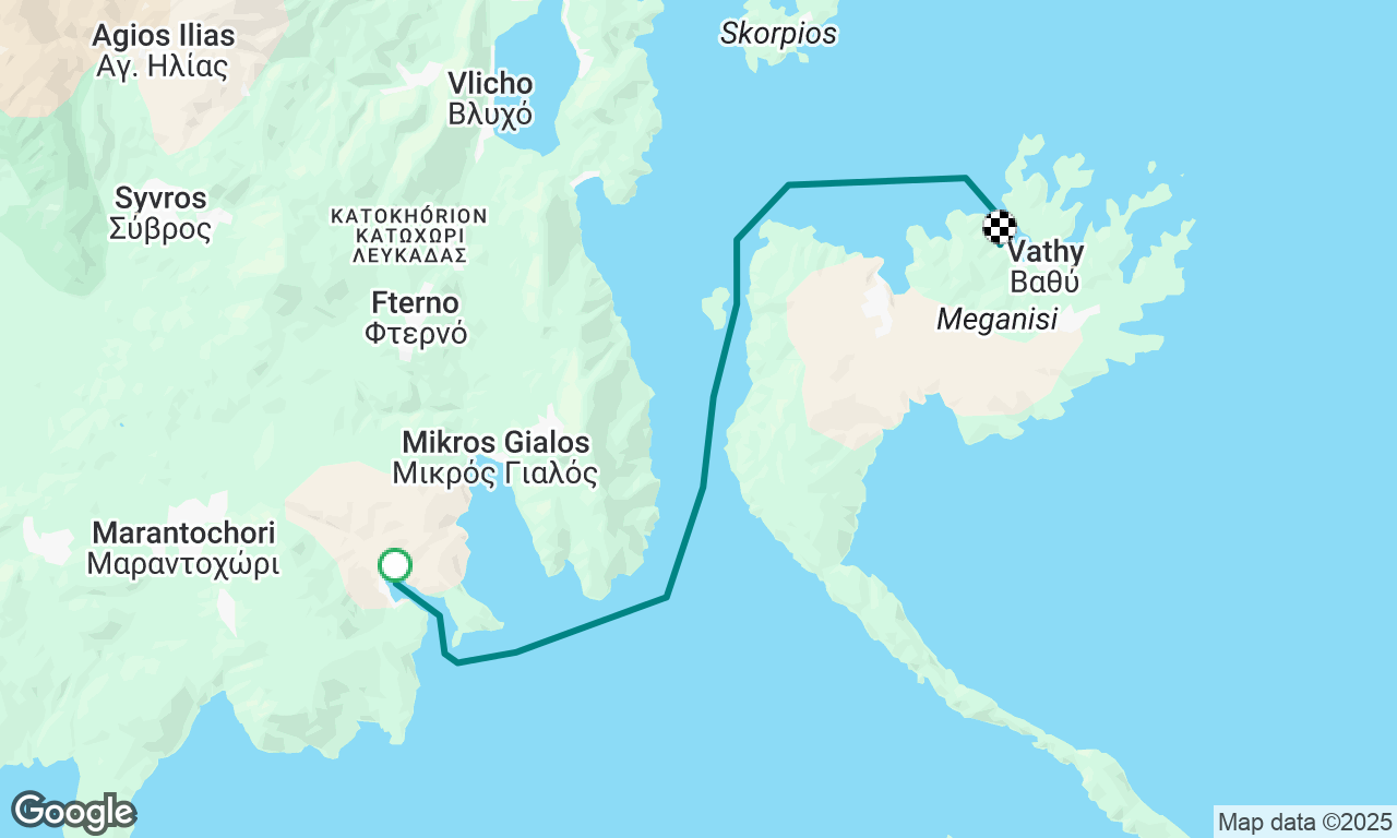 Voyage map