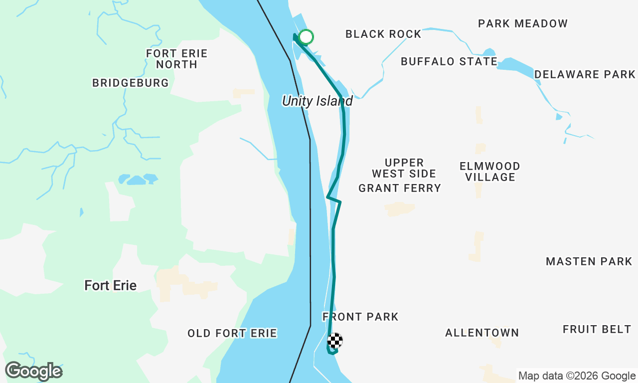 Post launch run to BYC via Black Rock Lock