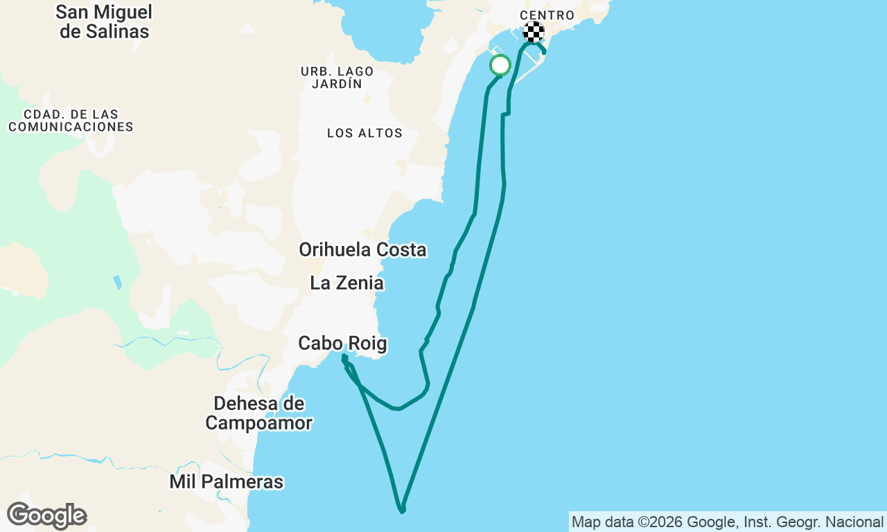 Voyage map
