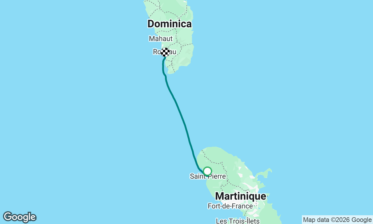 Crossing to Dominica