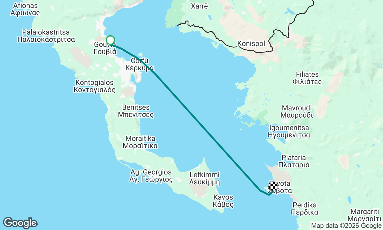 Voyage map