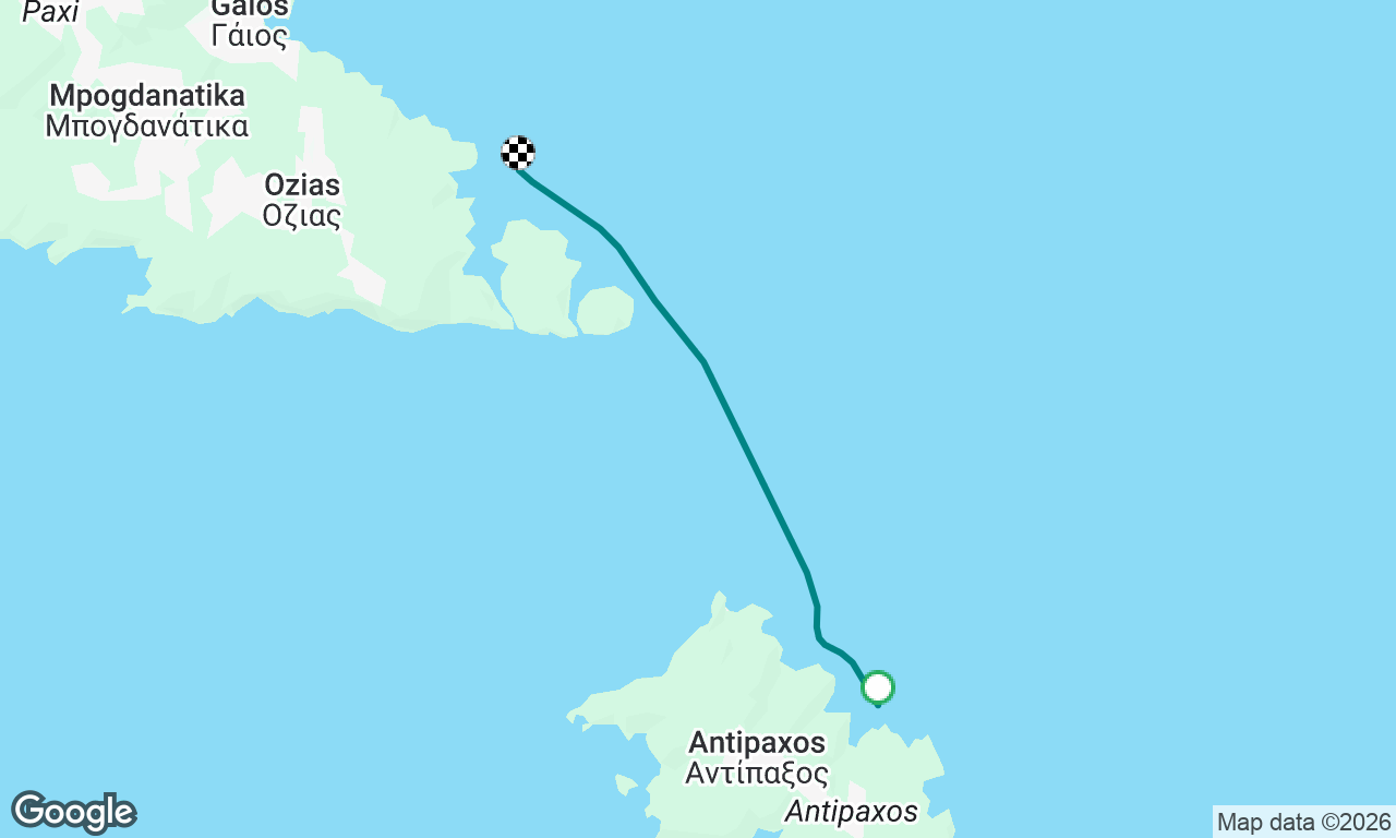 Voyage map