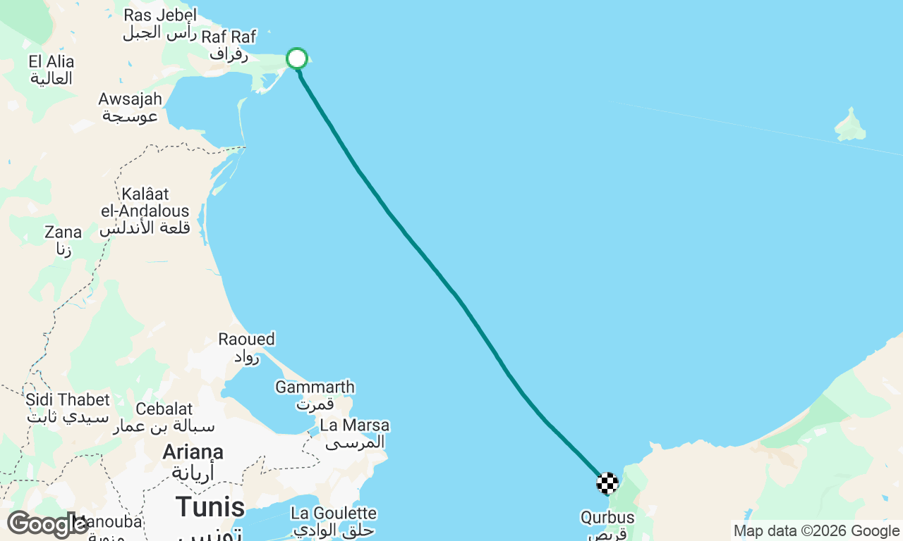 Voyage map