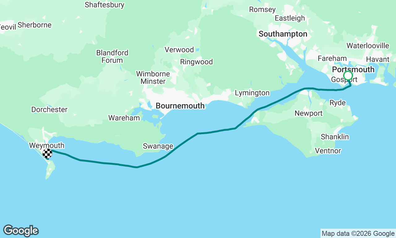 Gosport to Portland