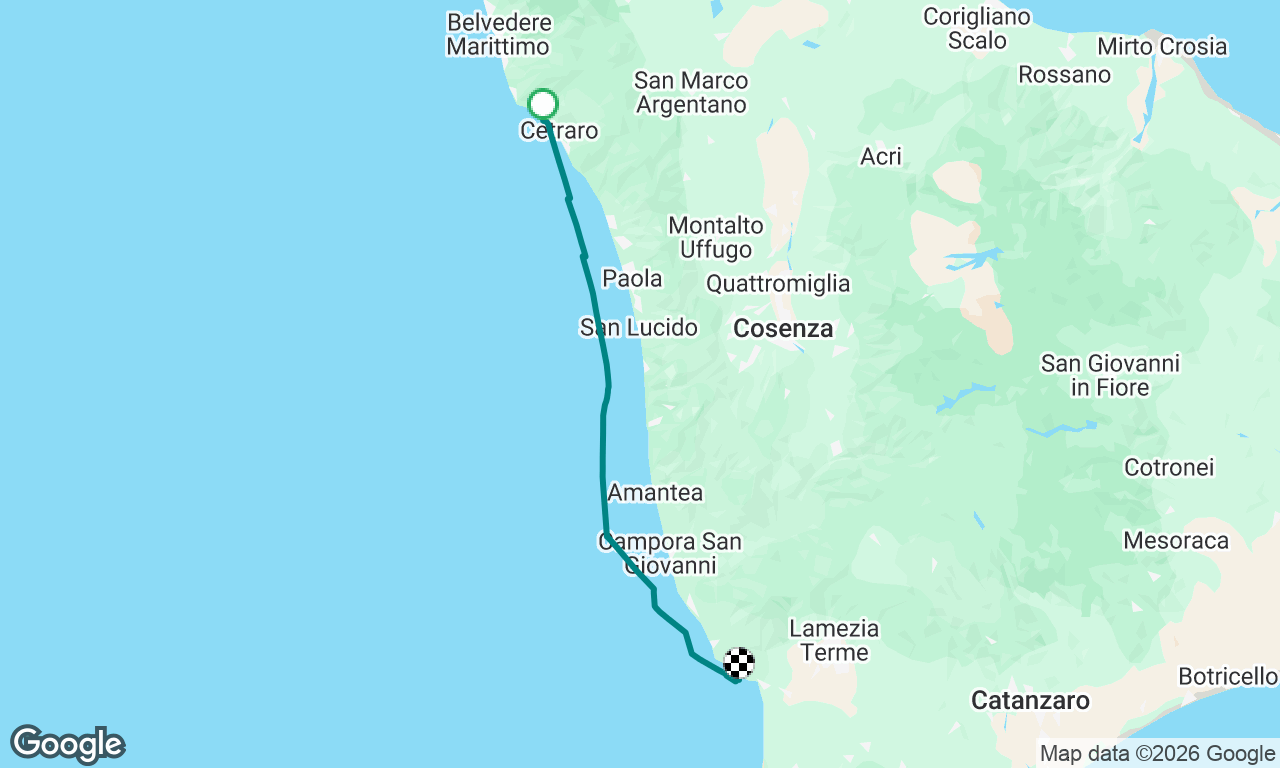 Voyage map