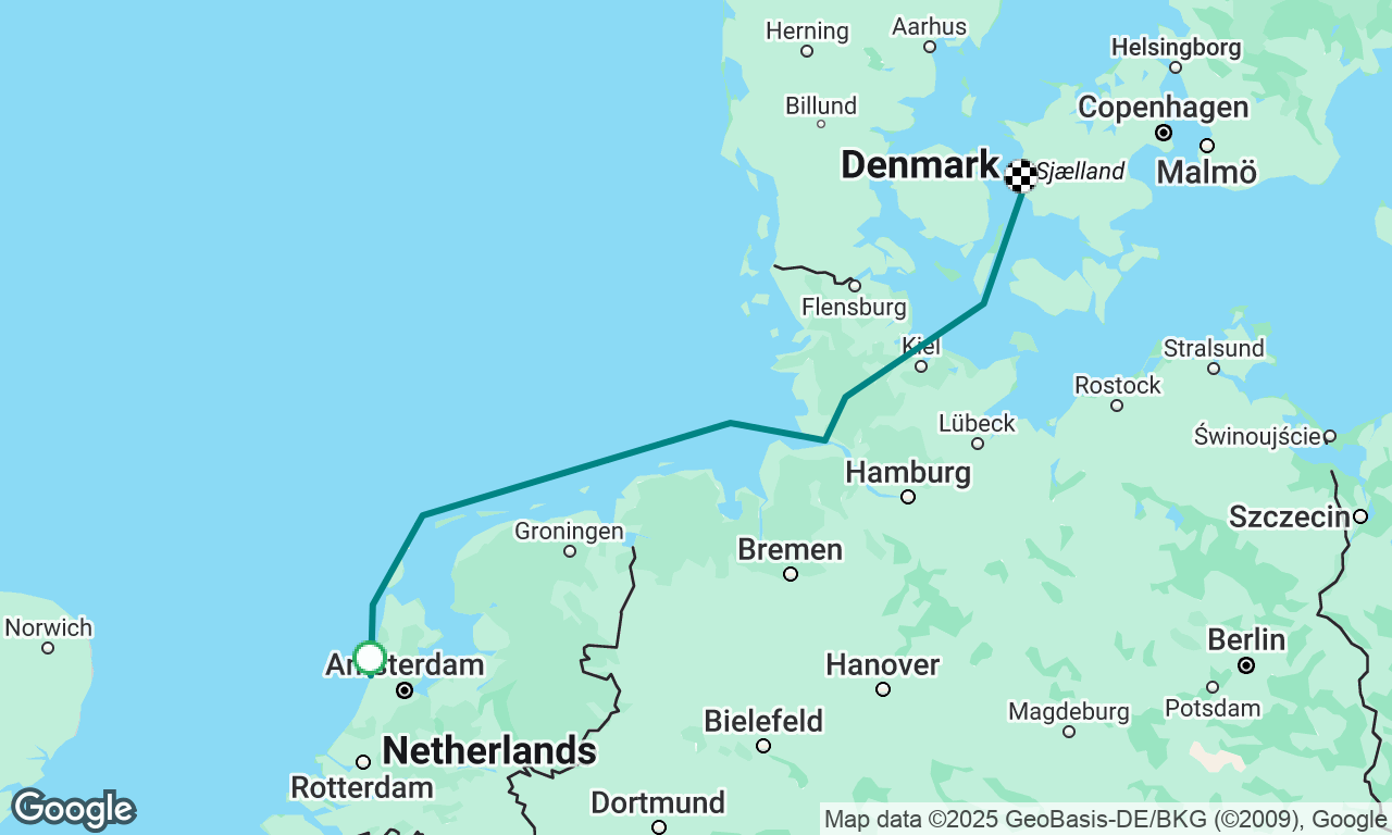 Haarlem Kiel Canal Korsør, Denmark