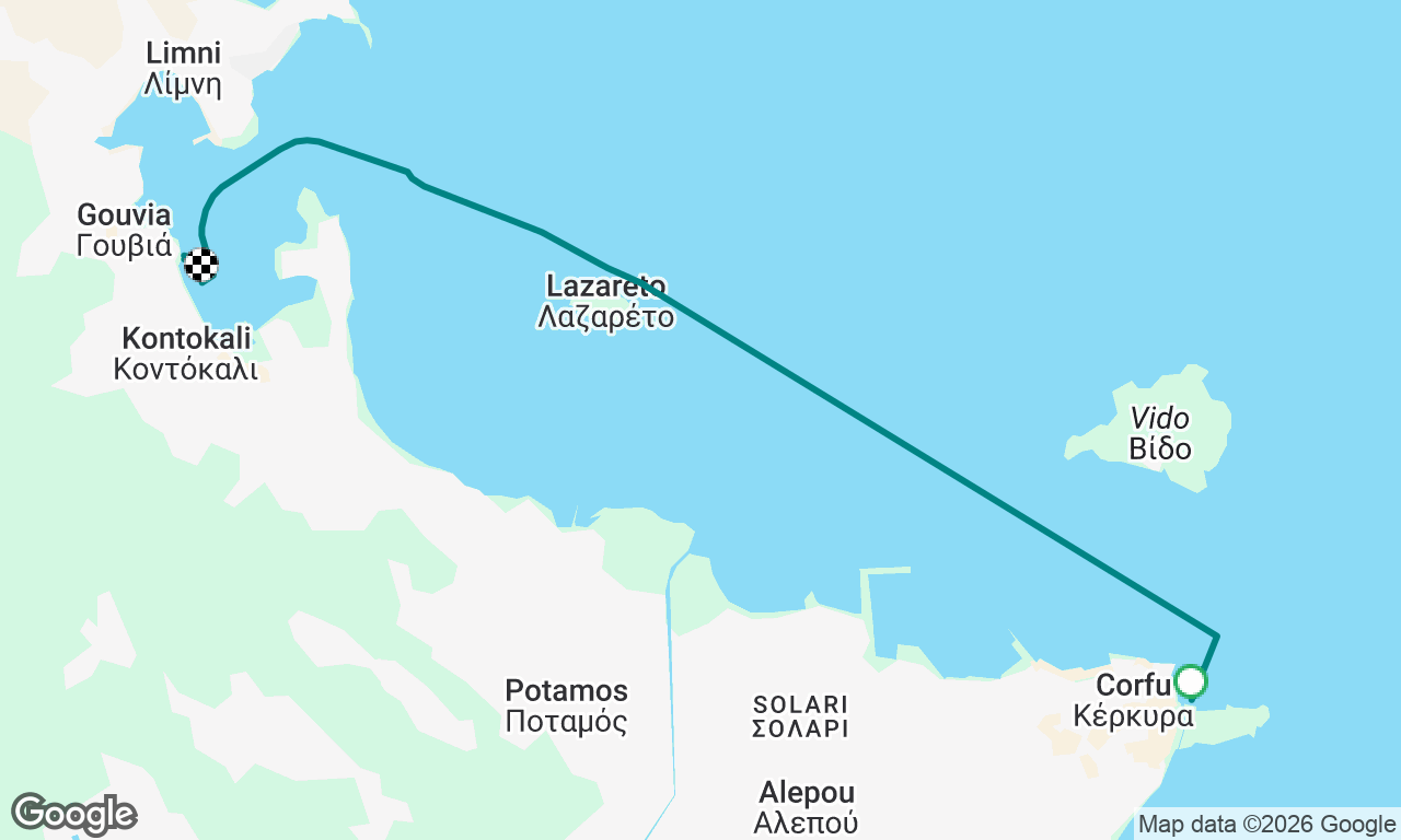 Voyage map