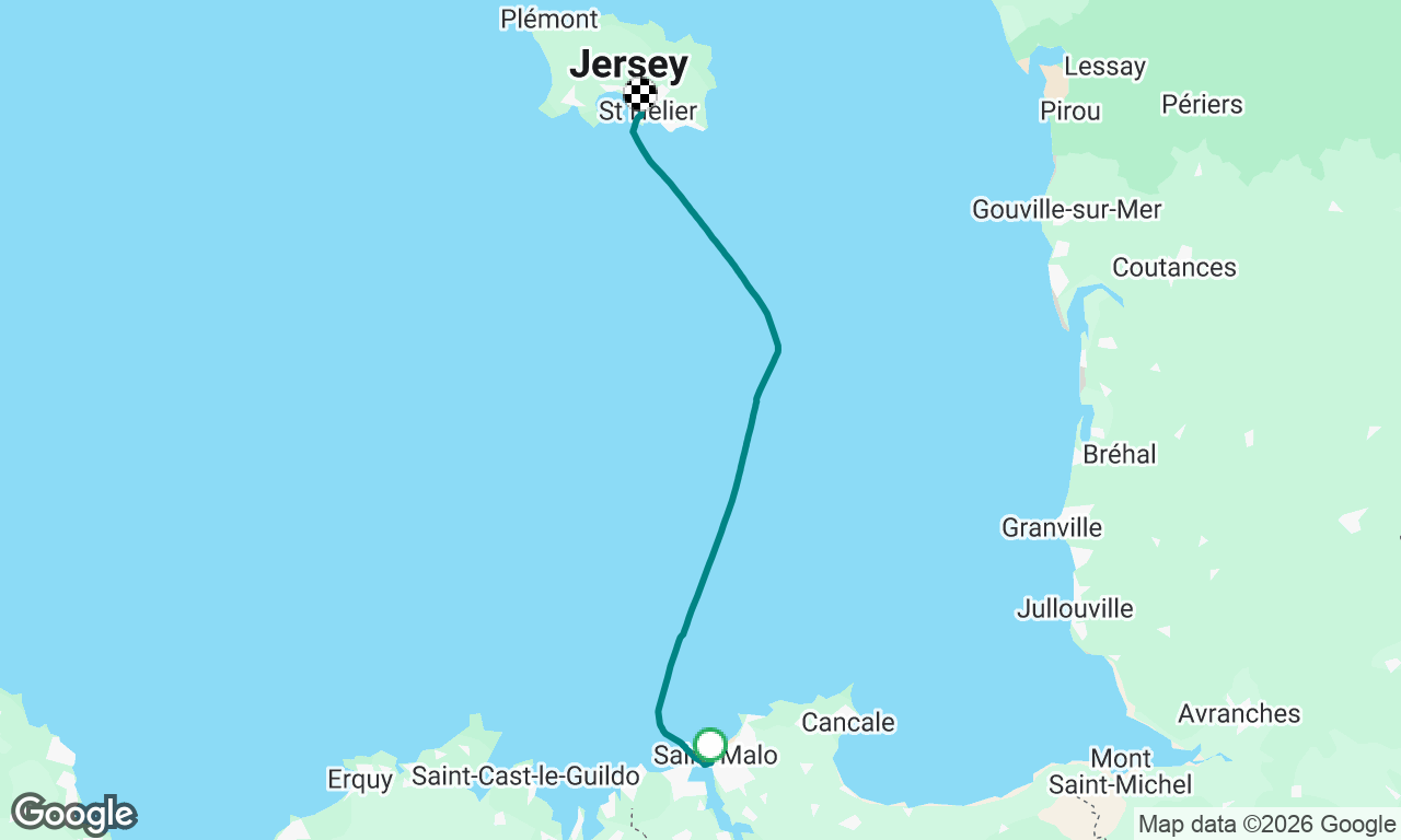 St Malo to Jersey