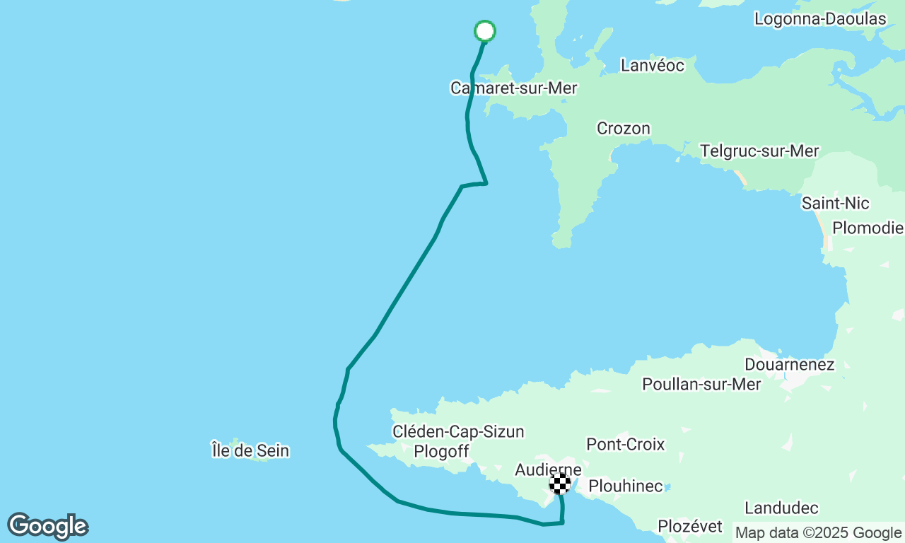 Camaret to Sainte Evette