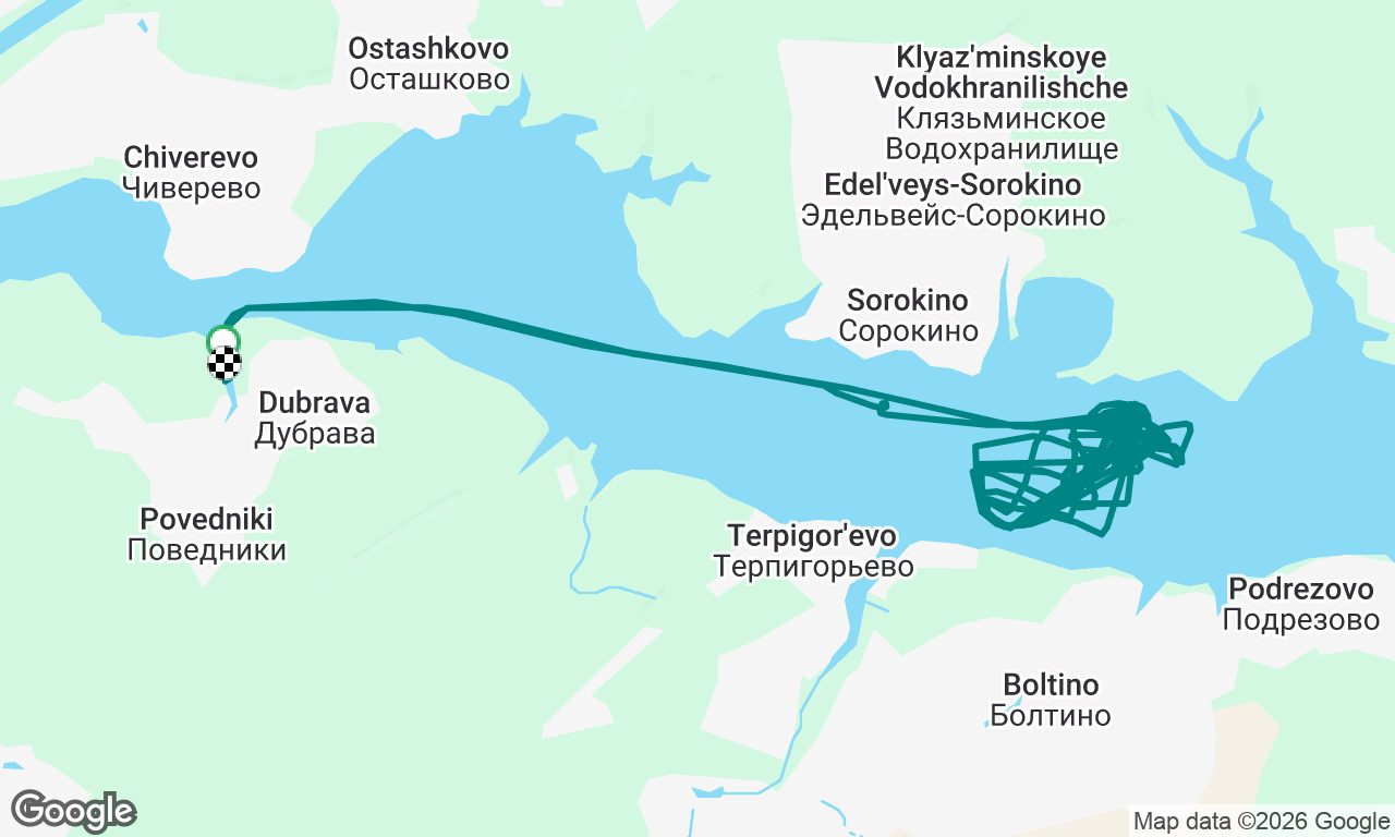 Voyage map