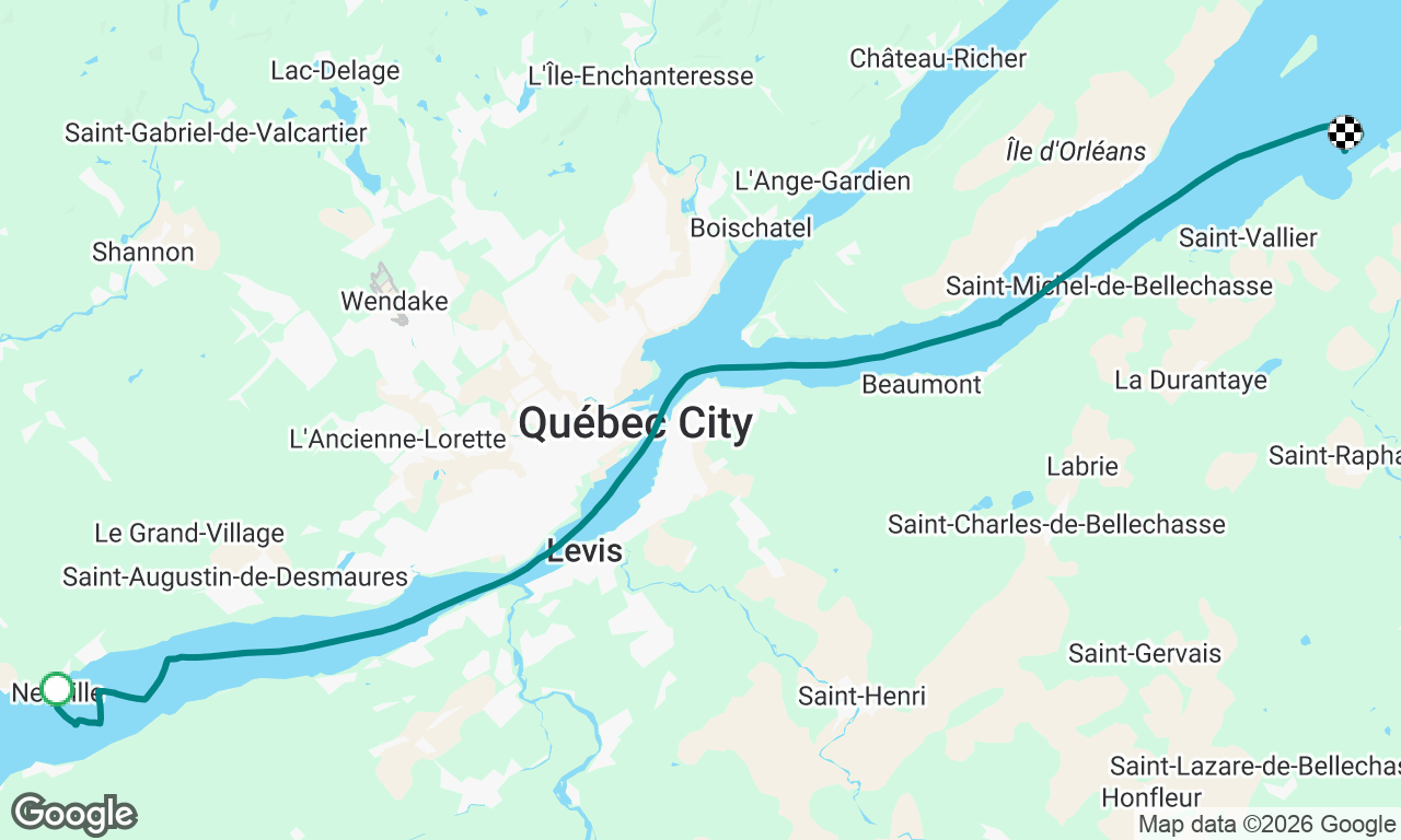 Neuville to Berthier-sur-mer