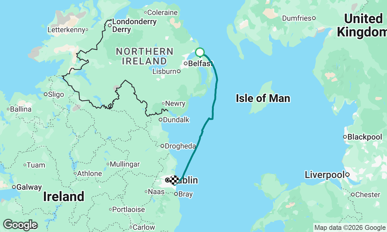 Voyage map