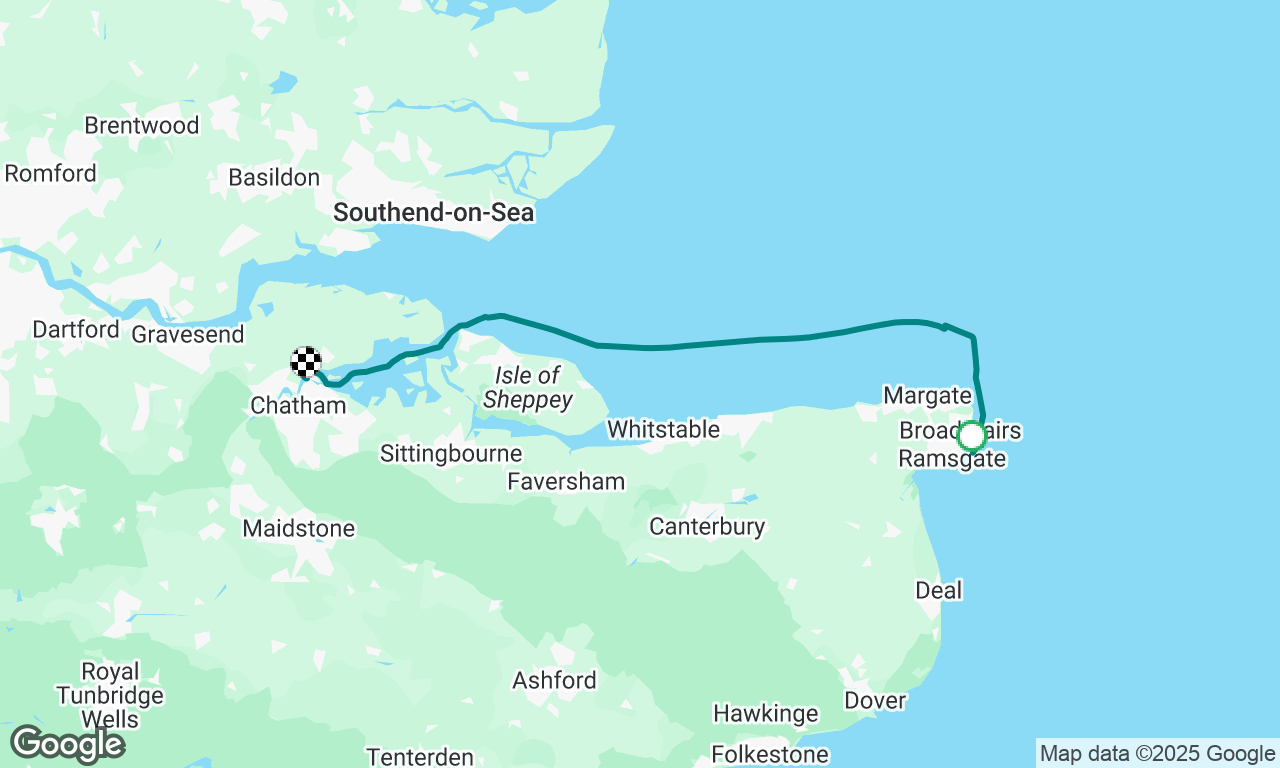 Ramsgate to Chatham on Dreamtime