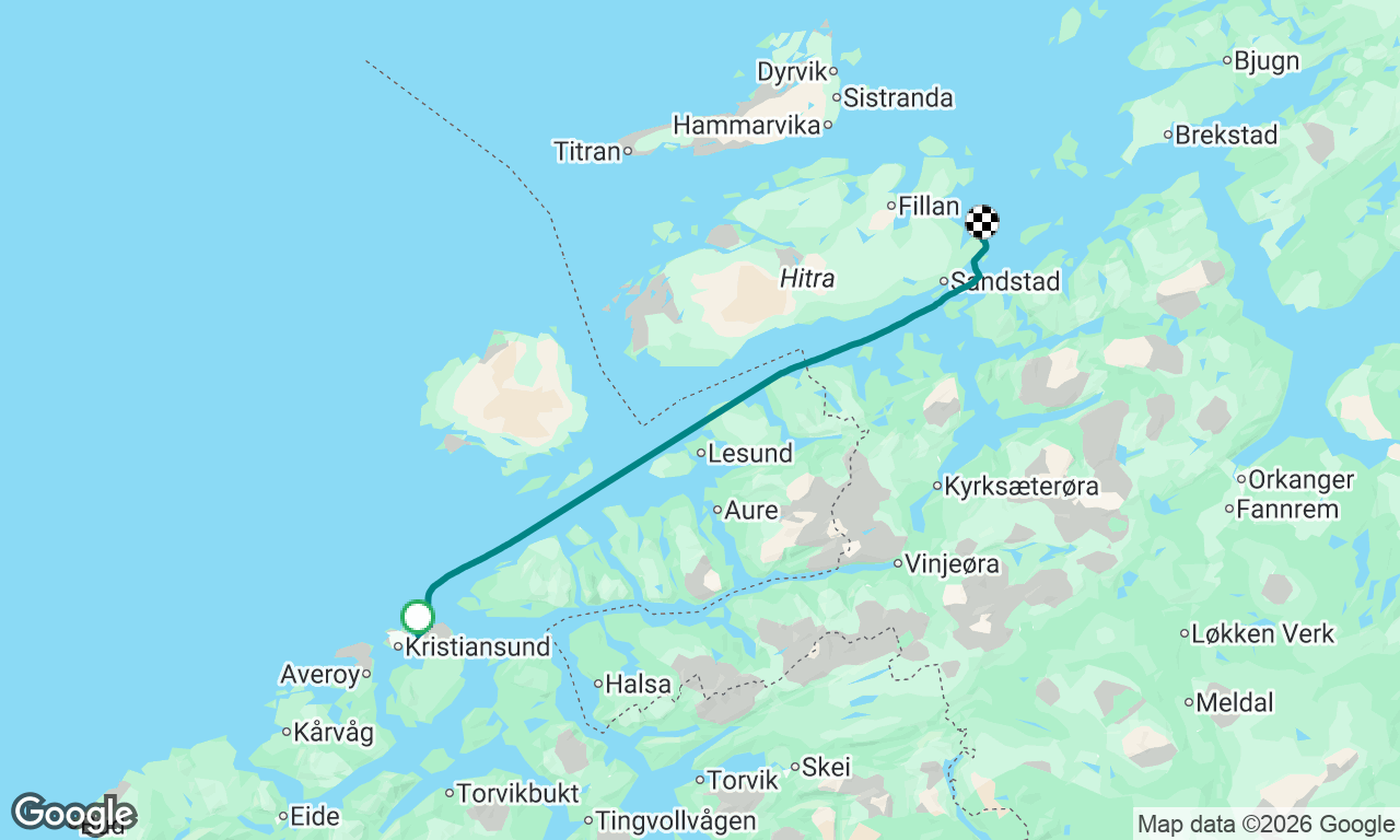 Voyage map