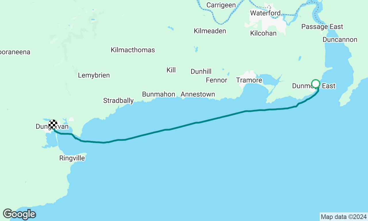 Dunmore East to Dungarvan