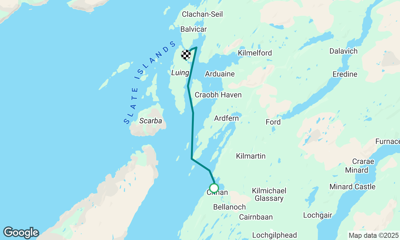Crinan to Tosa Beag