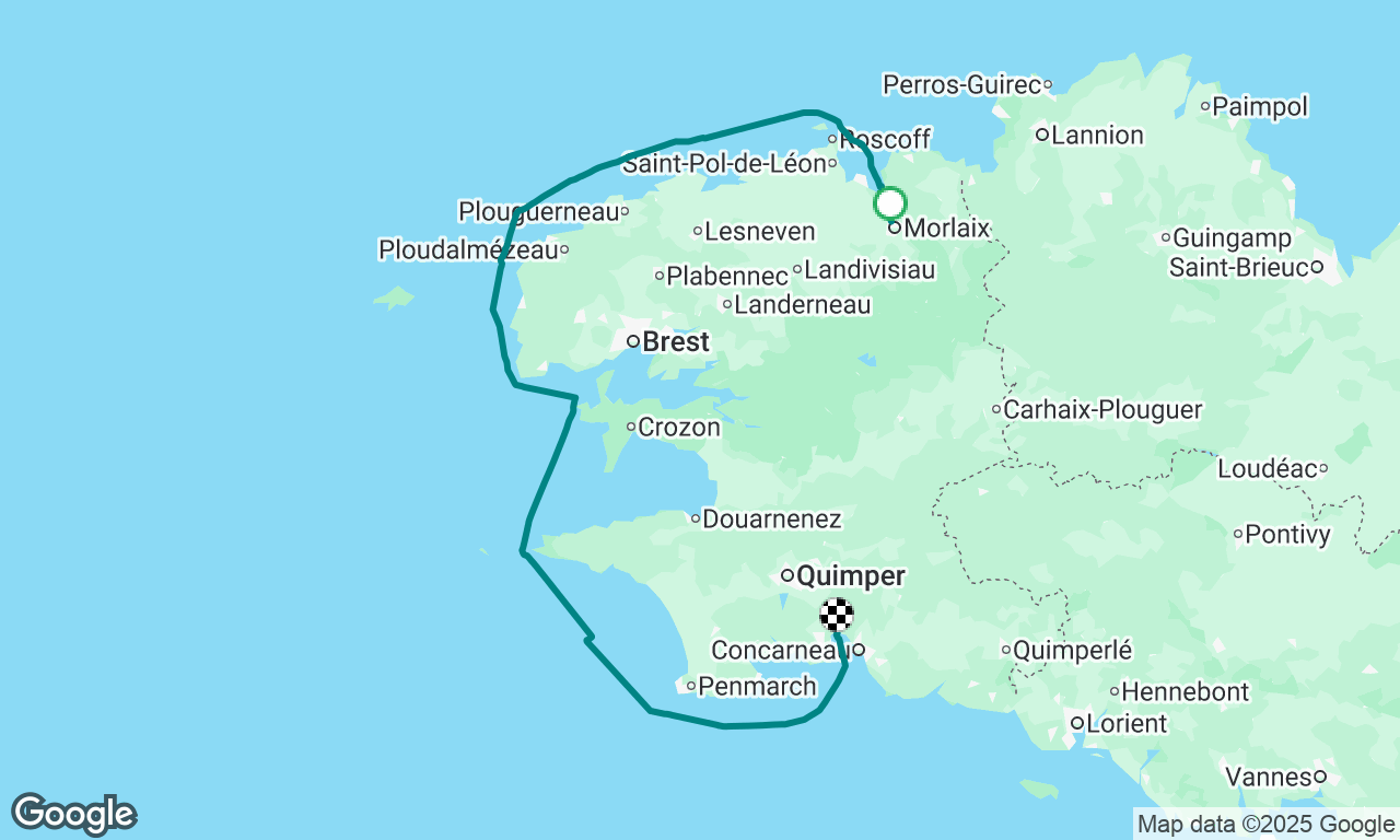 Morlaix to Port La Forêt