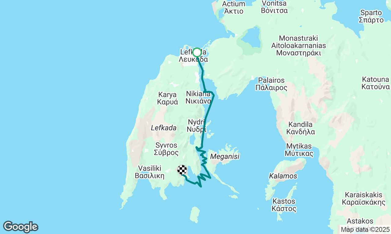 Bakers Greek Sailing 25 Day 1