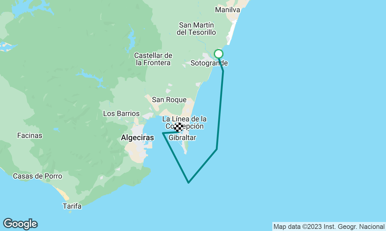 Sotogrande to Gibraltar 