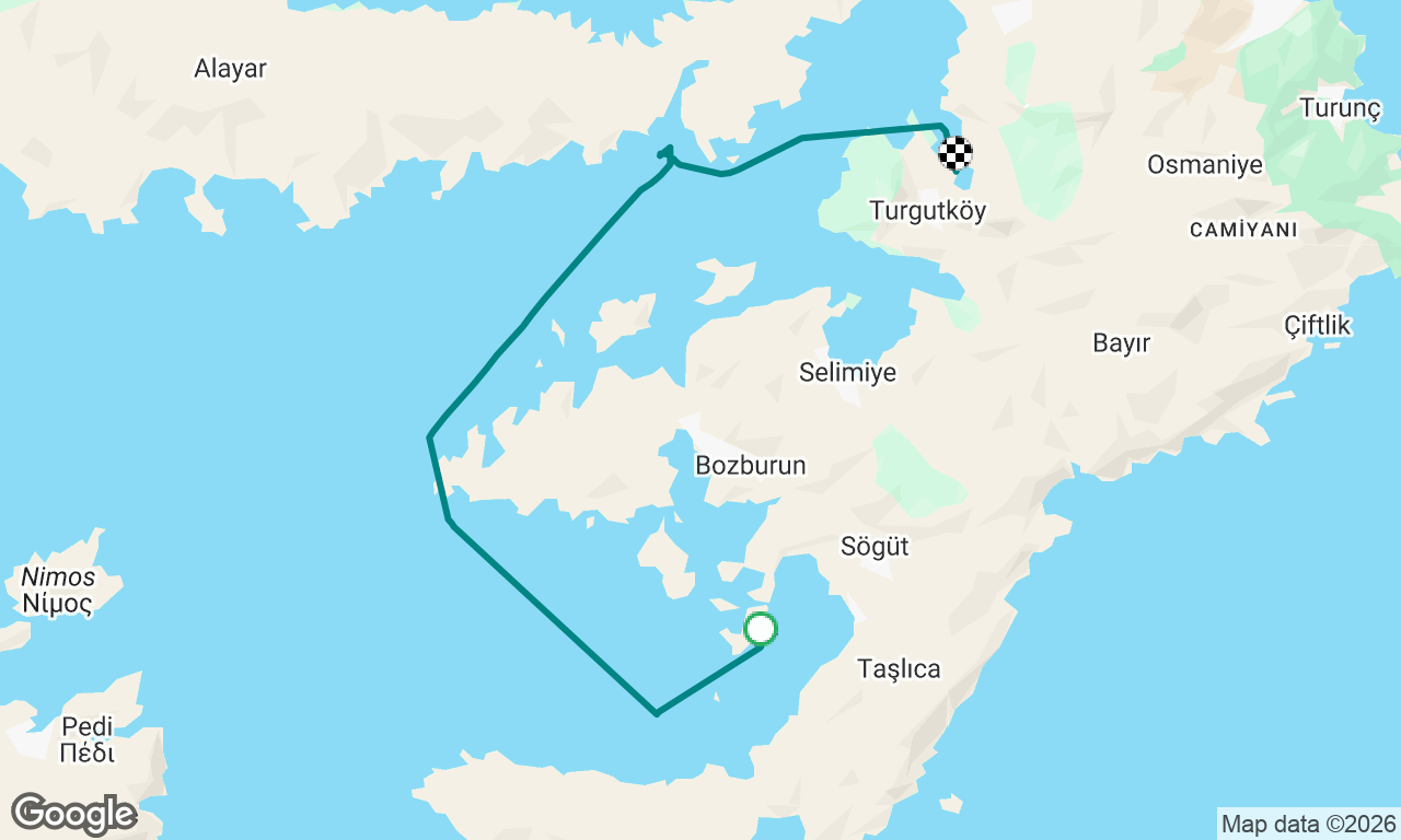 Voyage map