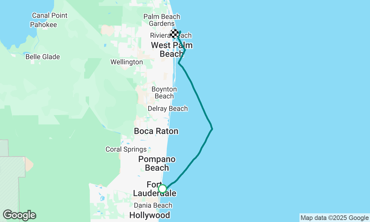 Wirth Monroe Race Ft Lauderdale to Palm Beach