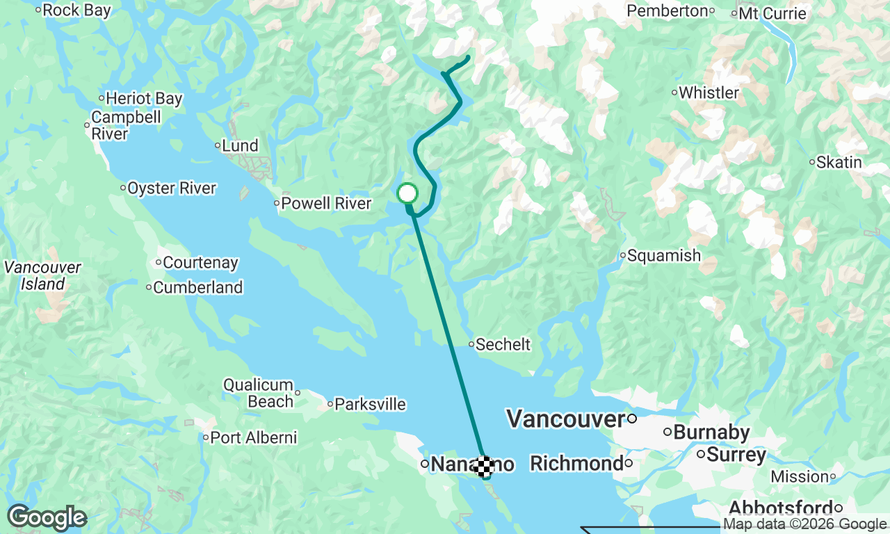 Voyage map