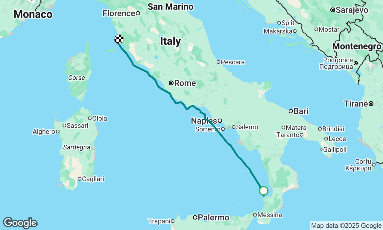 Tropea-Piombino alone