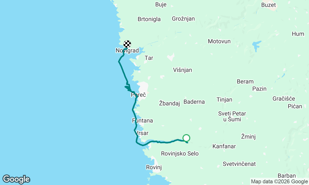 Voyage map