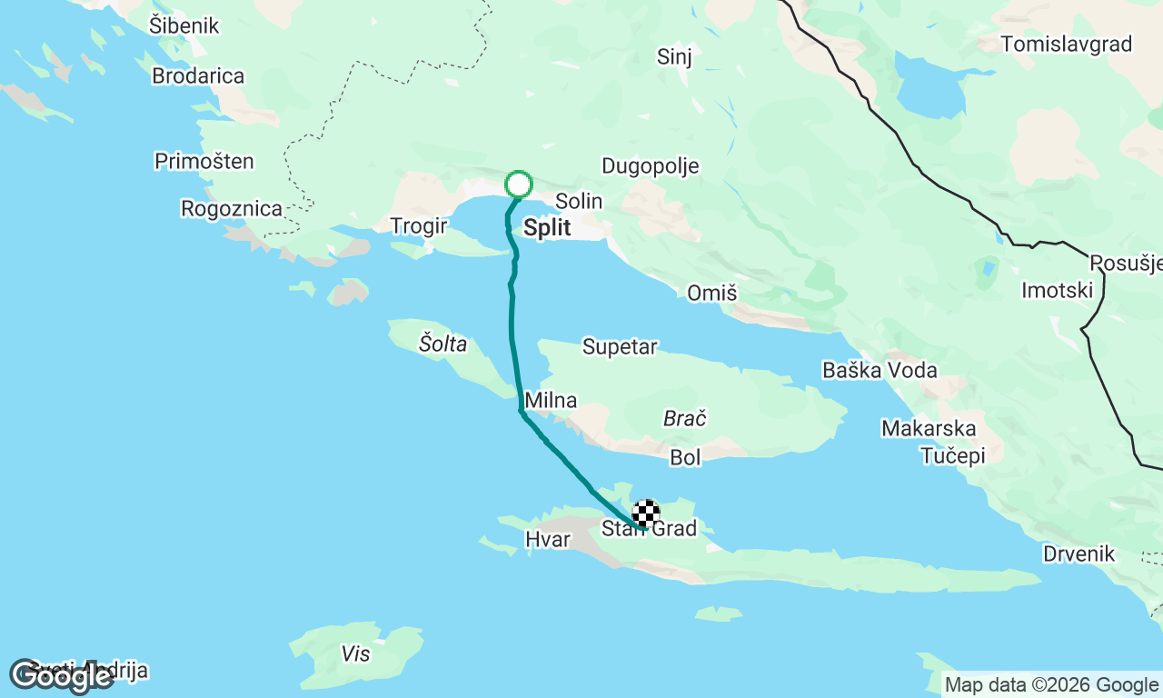 Voyage map
