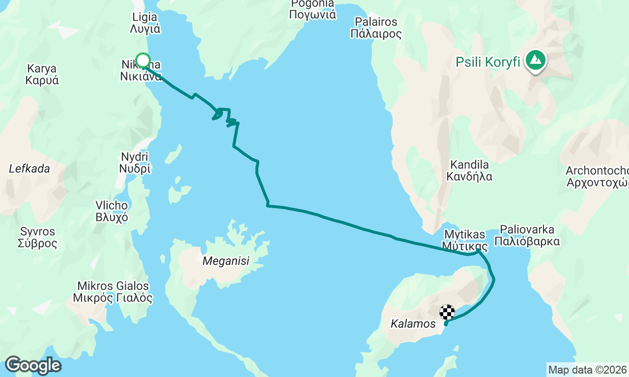 Voyage map