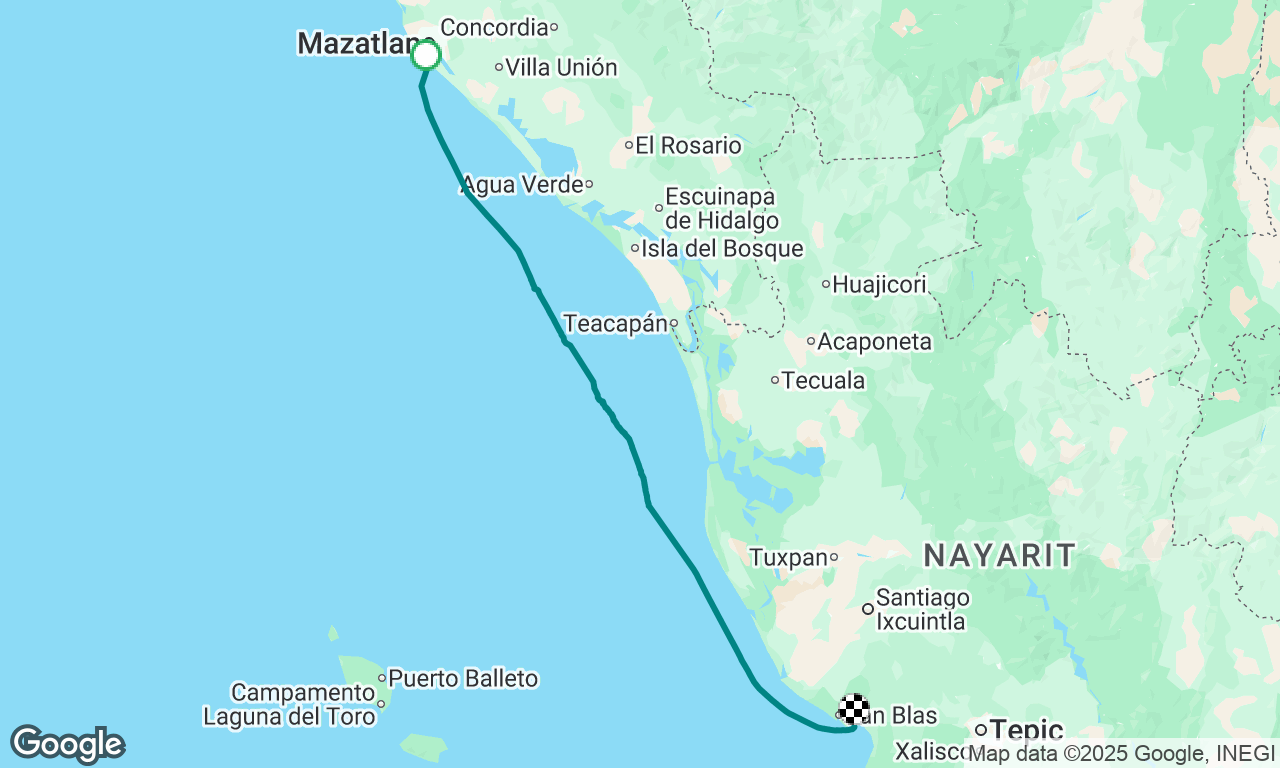 Mazatlán  San blas