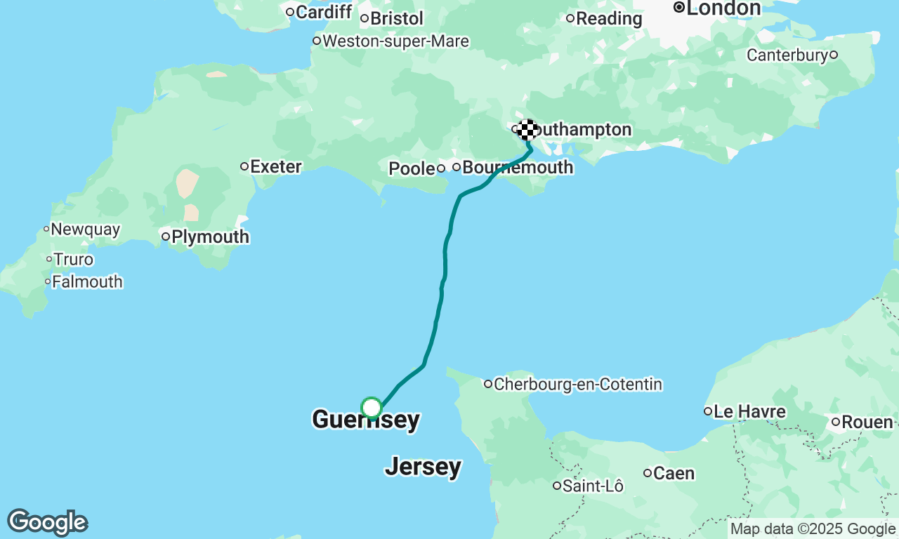 Gurnsey to Hamble Point Marina