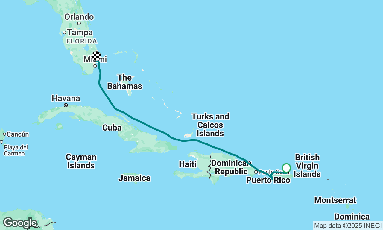 Puerto Rico to Fort Lauderdale