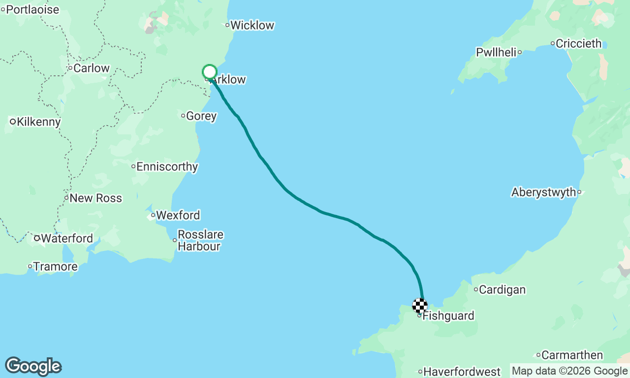 Broad reach across the Irish Sea