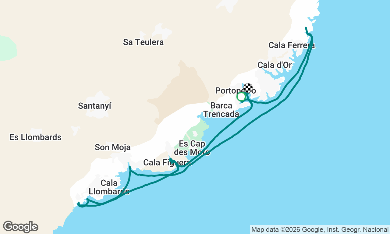 Voyage map