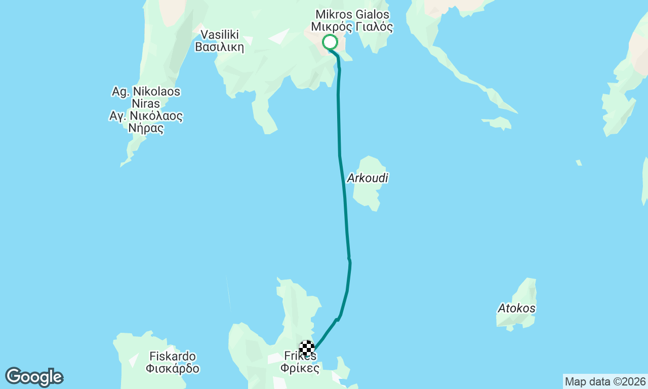 Voyage map