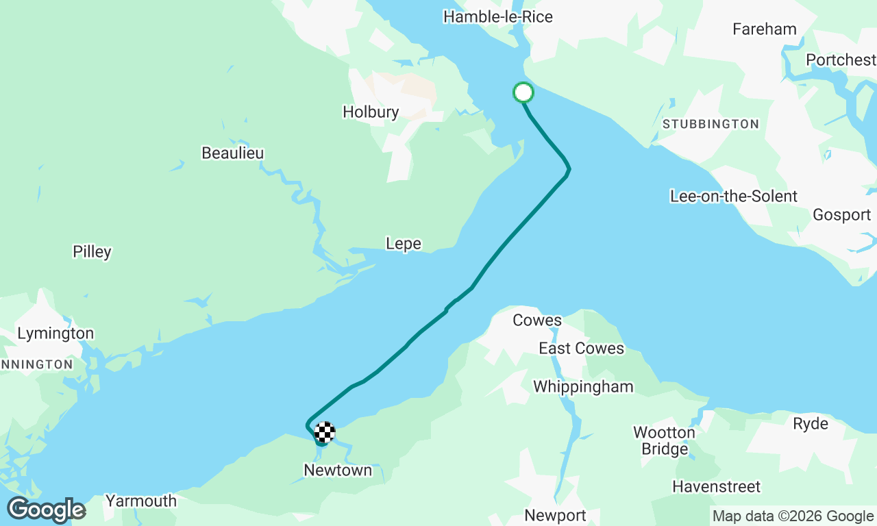 Hamble to Newtown
