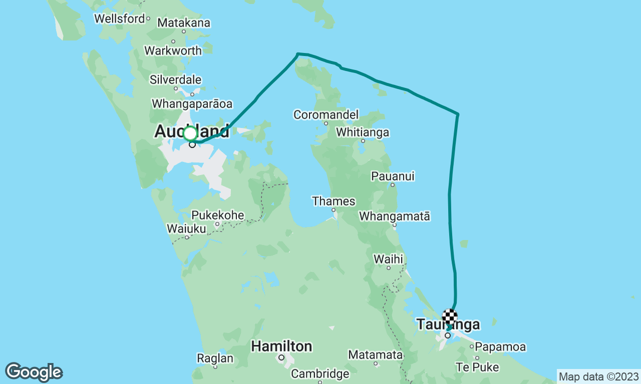 Auckland to Tauranga