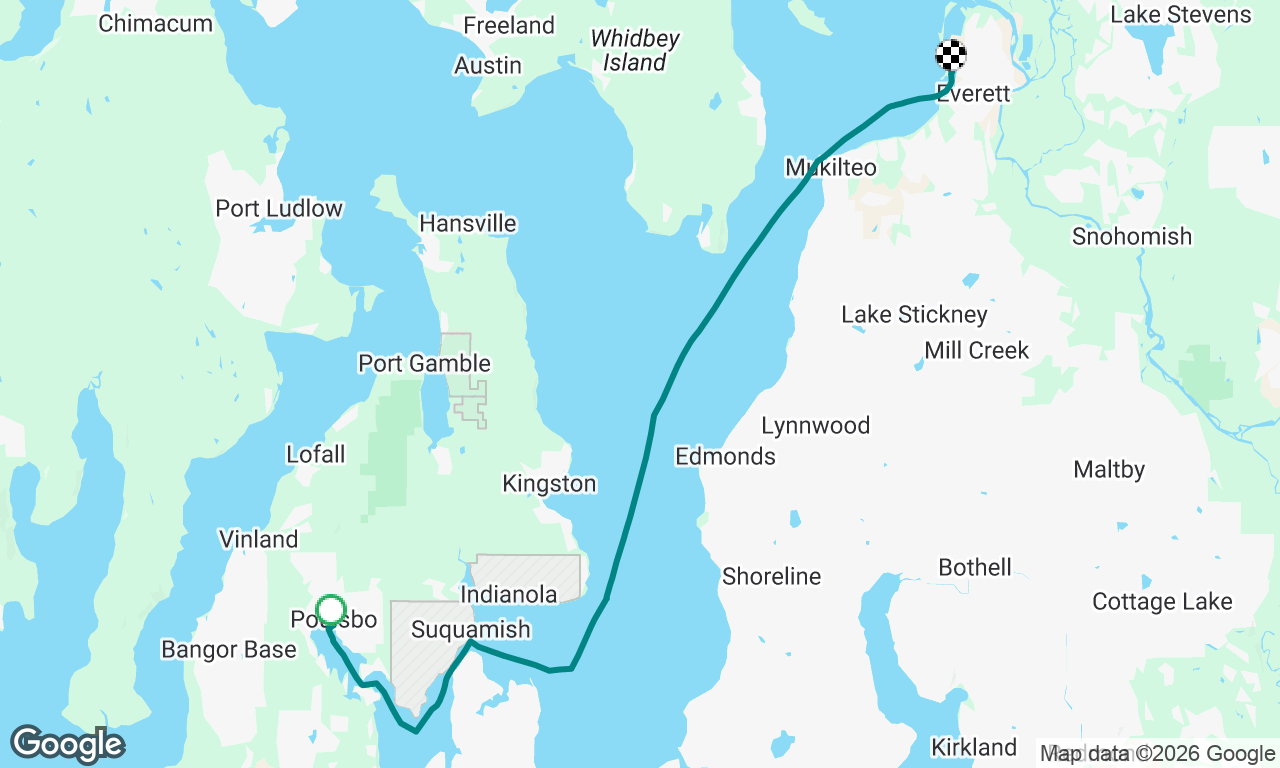 Voyage map