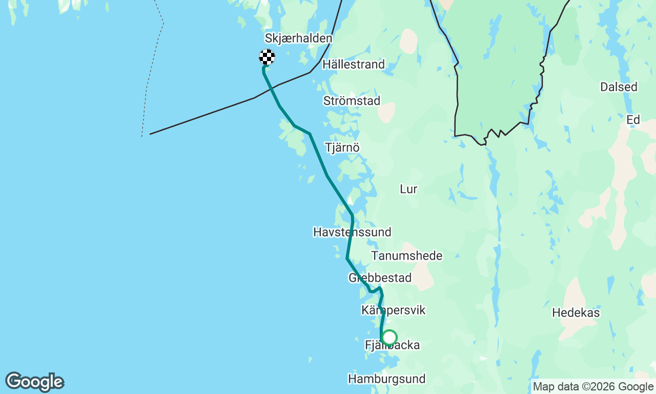 Voyage map