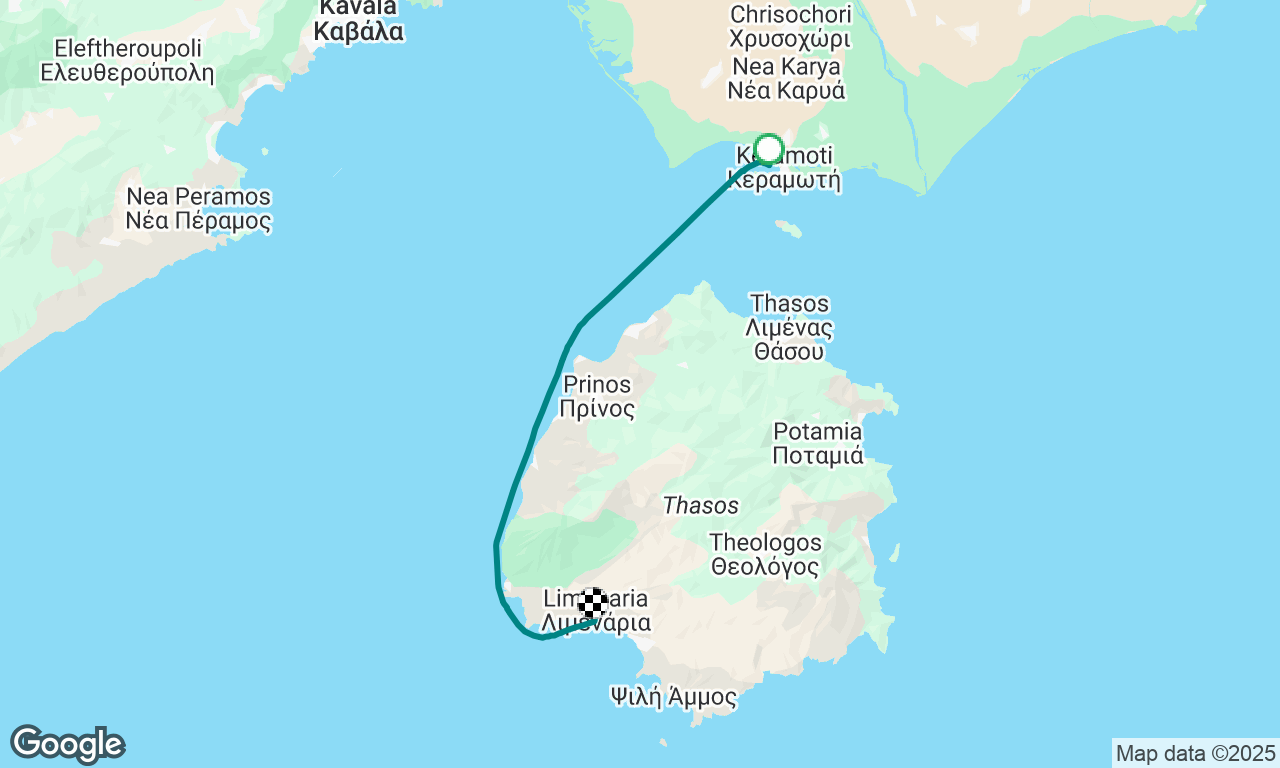 Keramoti - Limenaria 