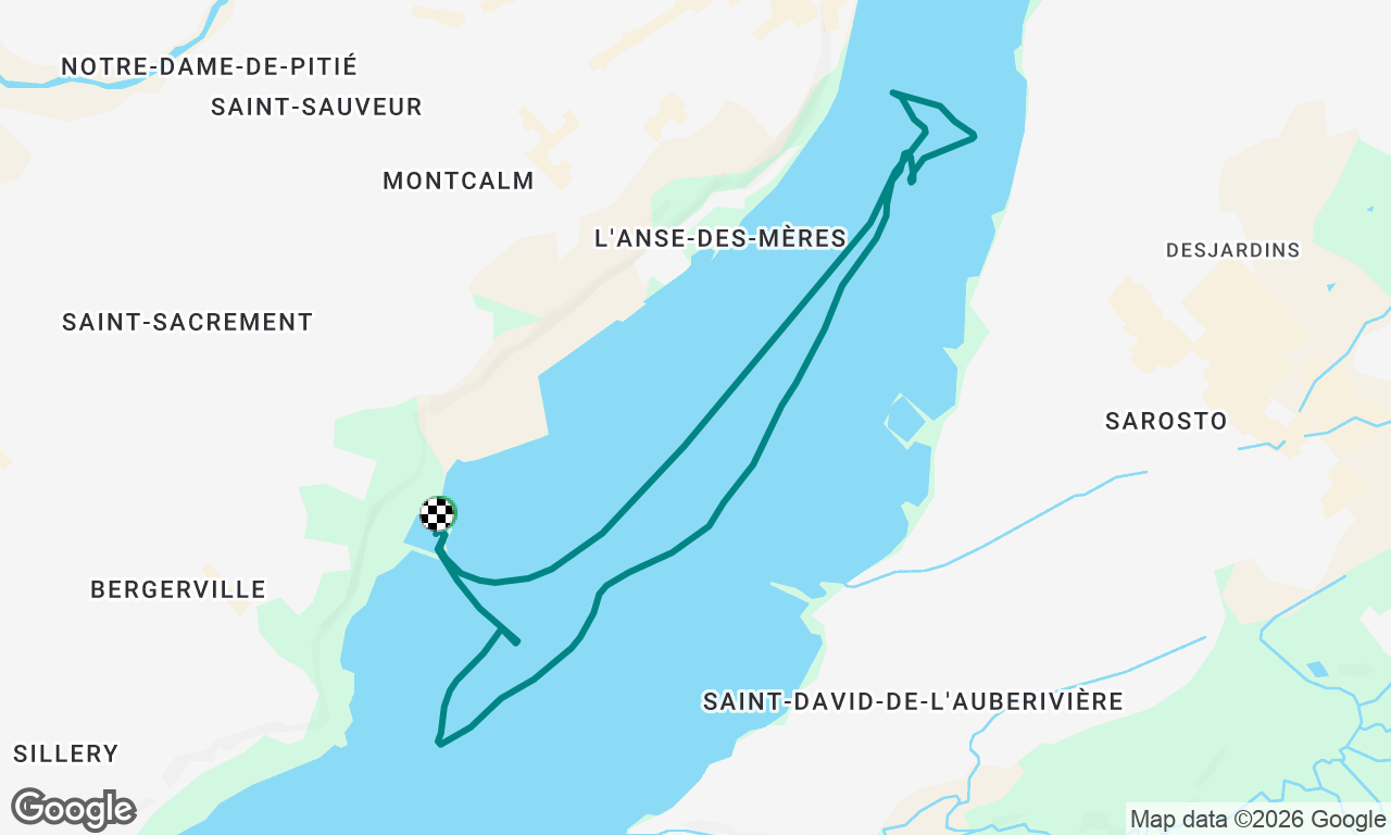 Voyage map