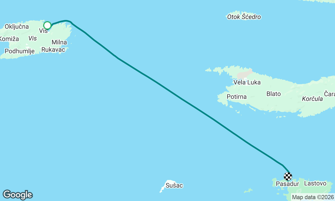 Voyage map