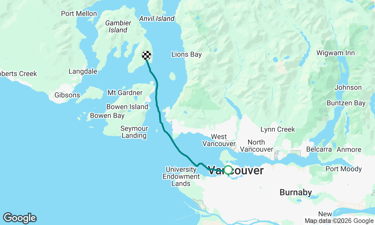 Voyage map