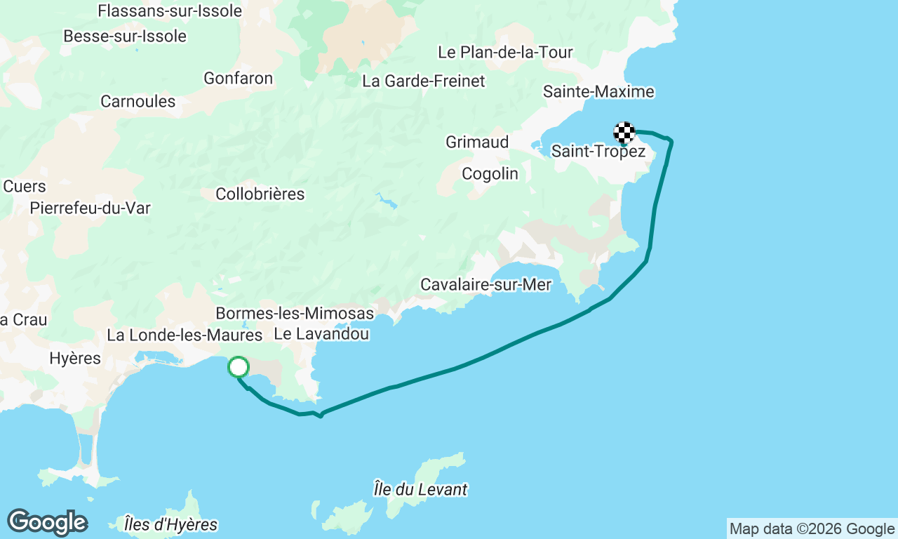 Voyage map