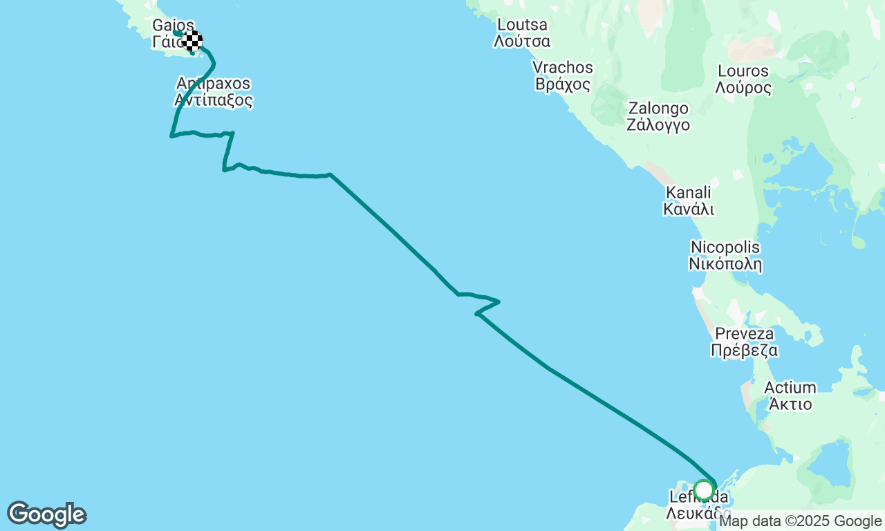 Voyage map