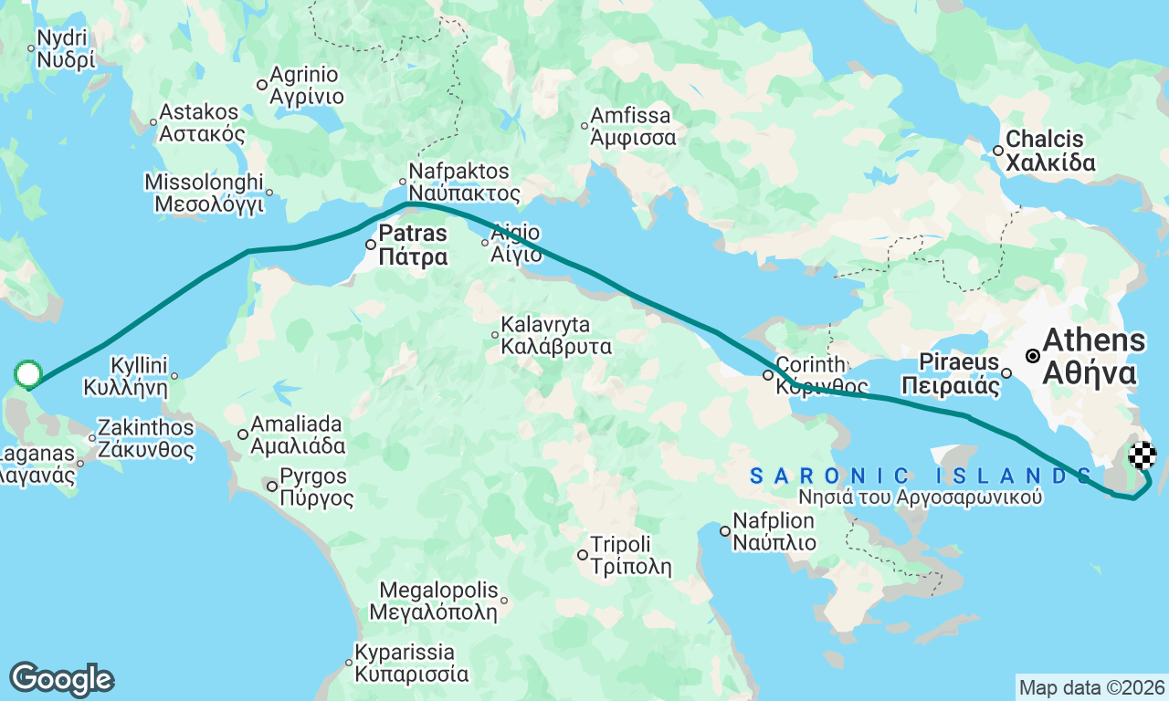 Leg 2 - Lion's Story delivery, Rome to Limanu