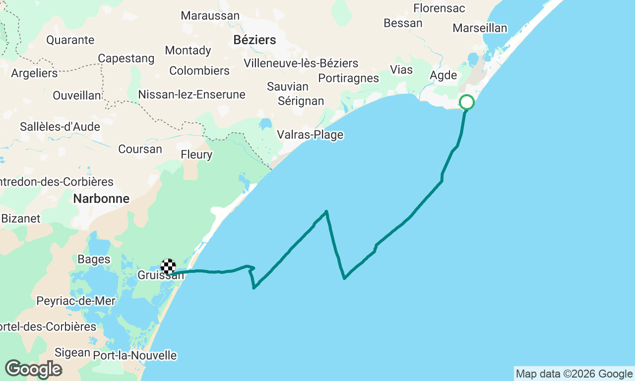 Agde-Gruissan 40kn