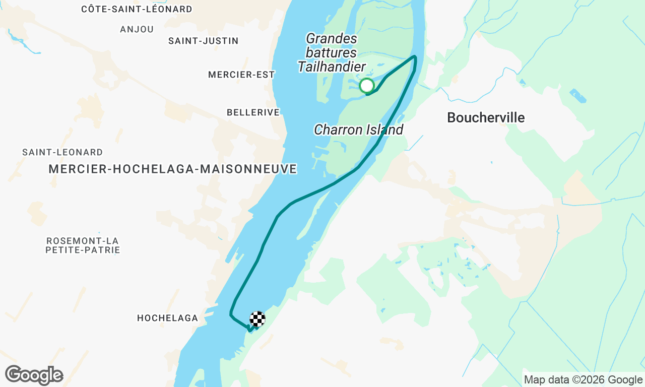 Voyage map