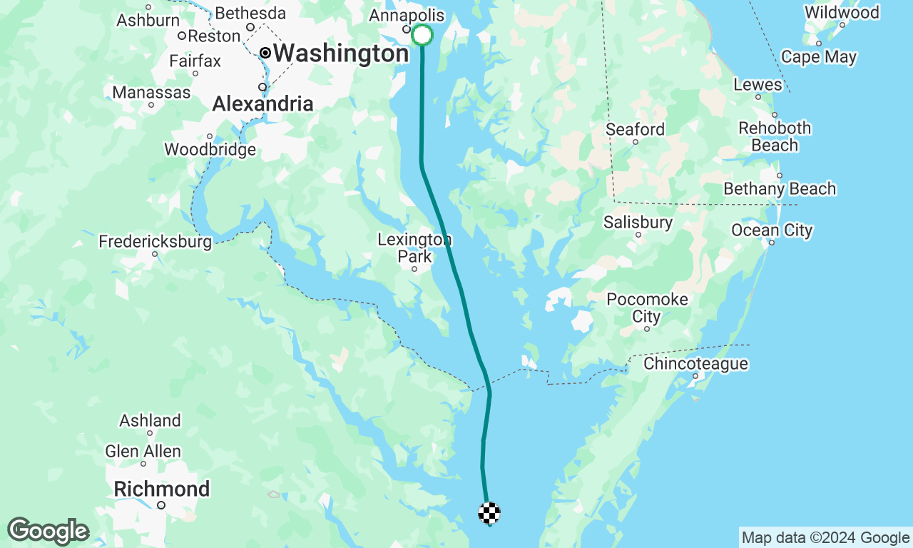 Port Annapolis to Cape Charles